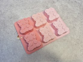 Molde silicona 6 osos grandes sentados